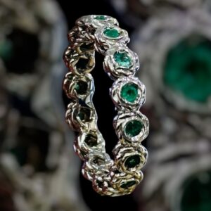 ETERNITY verde (oro bianco)