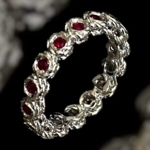 ETERNITY rosso (oro bianco)